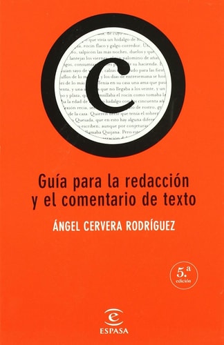Guía para la redacción y el comentario de texto
