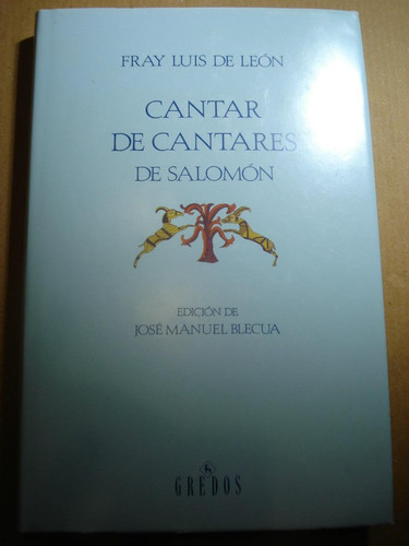 Cantar cantares salomon (Spanish Edition)