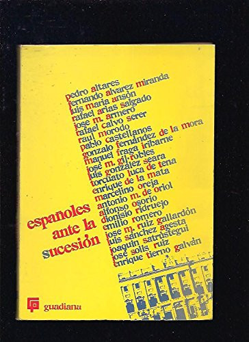 Españoles ante la sucesión