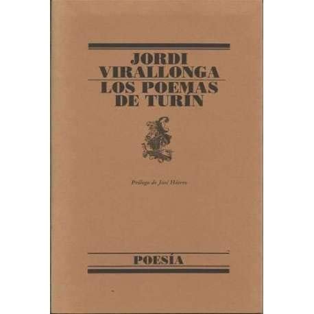 Los poemas de Turín (Poesía / Lumen) (Spanish Edition)
