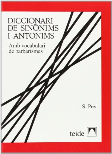 Diccionari de sinònims, idees afins i antònims amb vocabulari de barbarismes