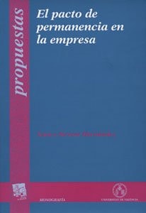 El pacto de permanencia en la empresa