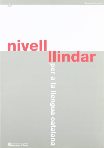 Nivell llindar per a la llengua catalana