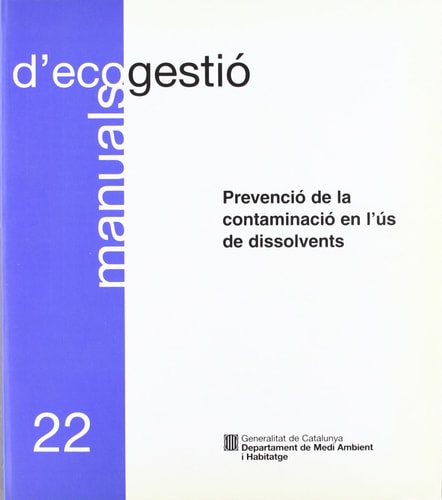 Prevenció de la contaminació en l'ús de dissolvents