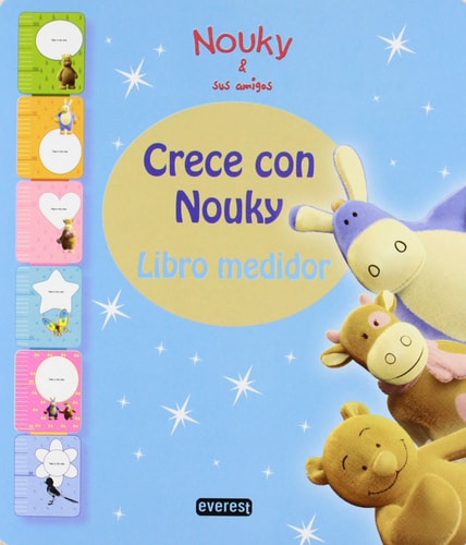 Crece con Nouky. Libro medidor