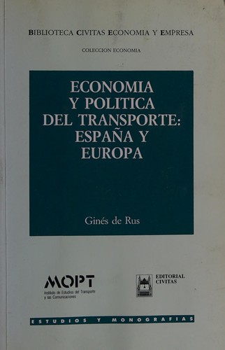 Economía y política del transporte España y Europa
