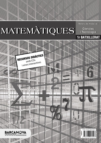 Matemàtiques 1 Batxillerat. Proposta didàctica