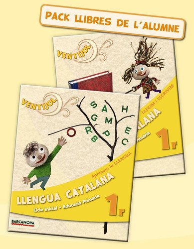 Ventijol 1 CI. Llengua catalana. Pack Llibres de l ' alumne (Catalan Edition)