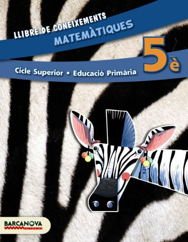 Matemàtiques, 5è, cicle superior, Educació Primària Llibre de coneixements