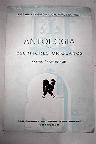 Antología de escritores oriolanos