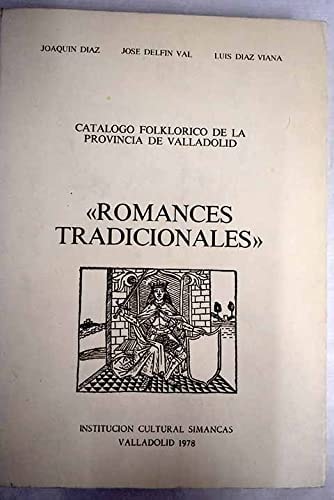 Catálogo folklórico de la provincia de Valladolid: Cancionero musical