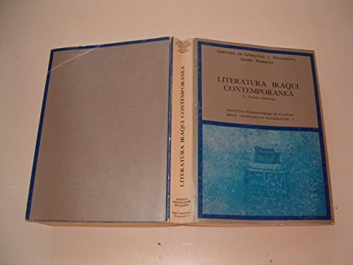Literatura iraqui contemporánea (Serie "Antologías nacionales") (Spanish Edition)
