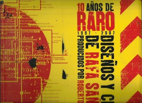 10 AÑOS DE RARO (1997-2007): DISEÑOS Y CLIPS DE RAFA SAÑUDO