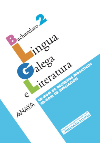 Lingua Galega e Literatura 2. CD-ROM de Recursos didácticos. CD-ROM de Avaliación. (Galician Edition)