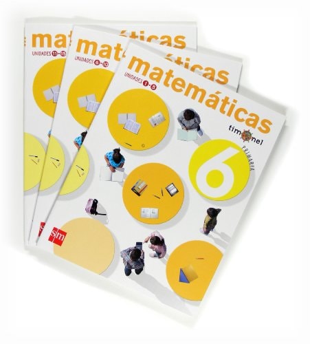 Matemáticas. 6 Primaria. Proyecto Timonel. Trimestres