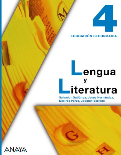 Lengua y literatura, 4 Educación Secundaria