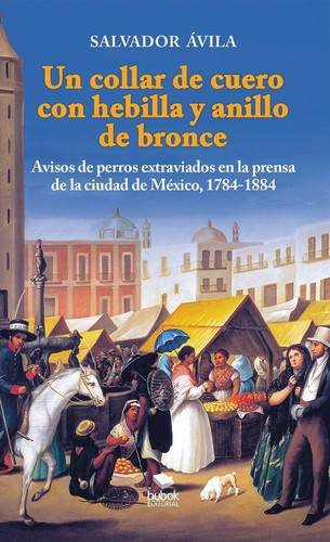 Un collar de cuero con hebilla y anillo de bronce