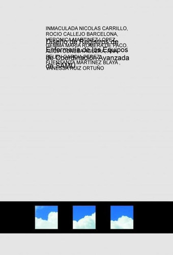Diseño de Registros de Enfermería de los Equipos de Coordinación Avanzada de SAMU
