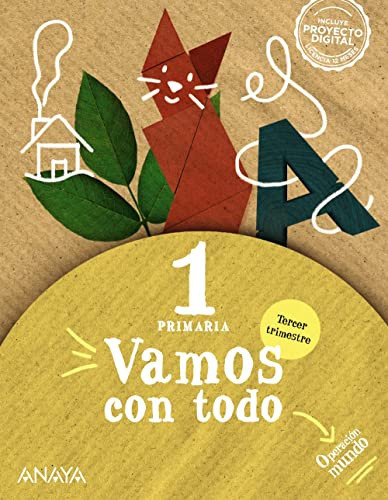 Vamos con todo, 1 Primaria, Lengua, Matemáticas, Conocimiento del medio, Operación mundo