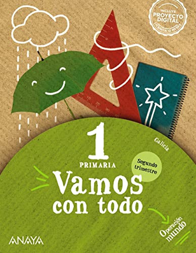 Vamos con todo, 1 Primaria, Lengua, Matemáticas, Coñecemento do medio, Galicia, Operación mundo