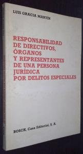 Responsabilidad de directivos órganos y representantes de una pers