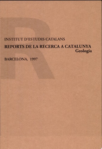 Reports de la recerca a Catalunya geologia