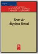 Tests de álgebra lineal