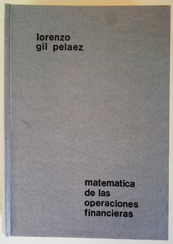 Matemática de las operaciones financieras
