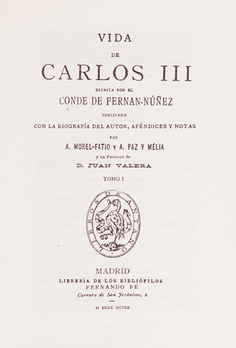 Vida de Carlos III