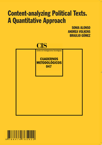 Content-analyzing Political Texts. A Quantitative Approach
