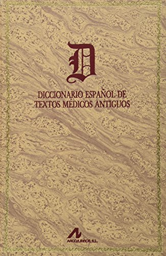 Diccionario español de textos médicos antiguos