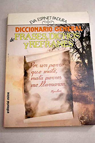 Diccionario general de frases, dichos y refranes