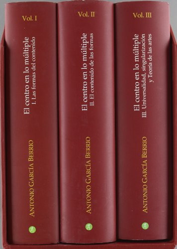 El centro en lo multiple, 3 volumenes (Selección de ensayos) (Spanish Edition)