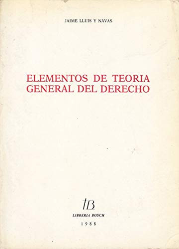 Elementos de teoría general de Derecho