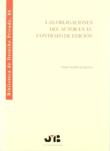 Las obligaciones del autor en el contrato de edición
