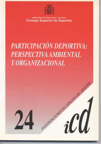 Participación deportiva : perspectiva ambiental y organizacional