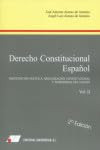 Derecho Constitucional Español (II): Participación política, organización constitucional y territorial del estado