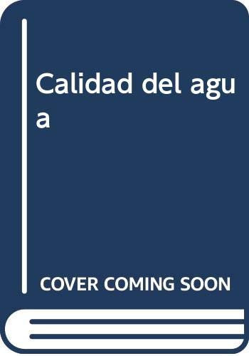 Calidad del agua
