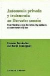 Autonomía privada y testamento en derecho común: contribución al estudio de las disposiciones testamentarias atípicas