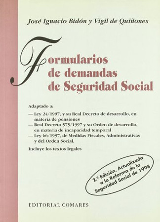 Formularios de demandas de seguridad social