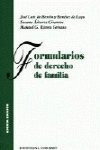 Formularios de derecho de familia