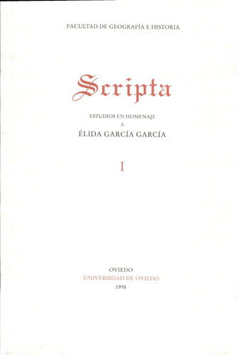 Scripta - estudios en homenaje a Elida García García