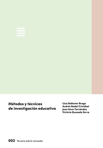 Métodos y técnicas de investigación educativa