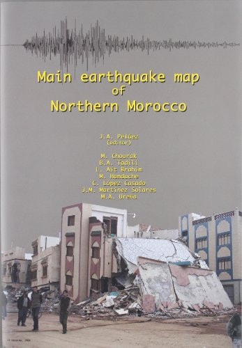 Main earthquake map of Northern Morocco