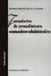 Formularios de procedimiento contencioso-administrativo