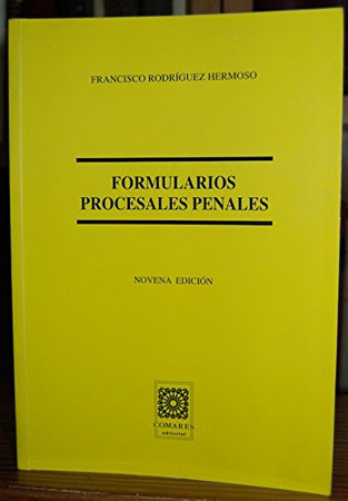 Formularios procesales penales