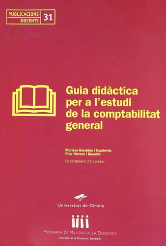 Guia didàctica per a l'estudi de la comptabilitat general