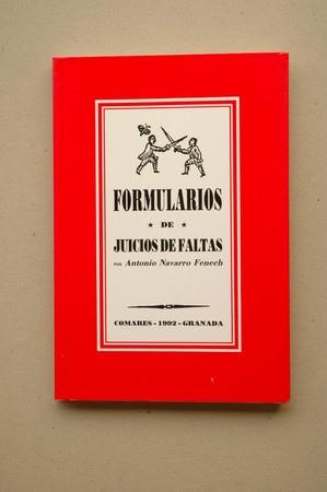 Formularios de juicios de faltas