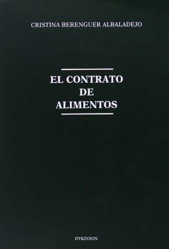 El contrato de alimentos