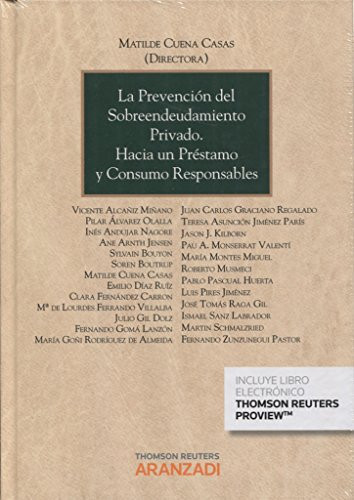 La prevención del sobreendeudamiento privado hacia un préstamo y consumo responsable